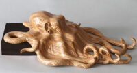 Octopus Sculpture in Plywood
