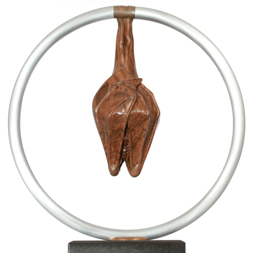 Horseshoe Bat Carving