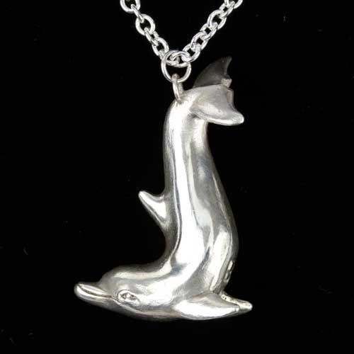 Silver Dolphin Pendant