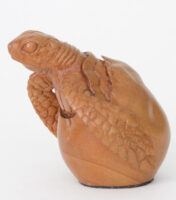 Hatching Turtle Carving