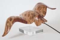 Eagle Ray in Oak Burr