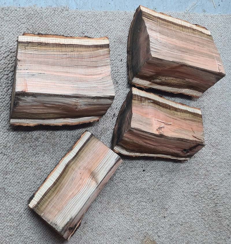 Quartered Log